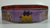 Santa Claus Garfield and Rudolph Odie Christmas Holiday Embossed Tin Metal Container