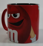 Mars M&M's Chocolate Candy Snack Red Characters Oversized Ceramic Coffee Mug Cup Collectible