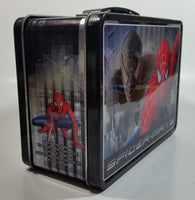 2007 Marvel Spider-Man 3 Movie 3D Embossed Tin Metal Lunch Box