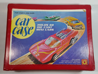 Vintage Tara Toy Corp 48 Car Red Carrying Case - No Trays