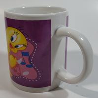 Gibson Warner Bros Looney Tunes Tweety Bird Cartoon Character Music Musical Notes Themed Ceramic Coffee Mug