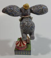 Enesco Disney Traditions Walt Disney Showcase Collection Dumbo Above Circus "Faith In Flight" 4 1/2" Tall Decorative Figurine #4010028