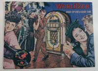 1994 Wurlitzer Phonograph Music Good Tip For A Good Time 11 1/4" x 15 1/4" Tin Metal Sign