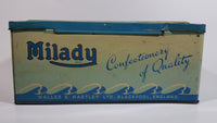 Antique Waller & Hartley Blackpool, England Milady Confectionery of Quality "Britannia" & "Westard" Off Cowes Tin Metal Hinged Container