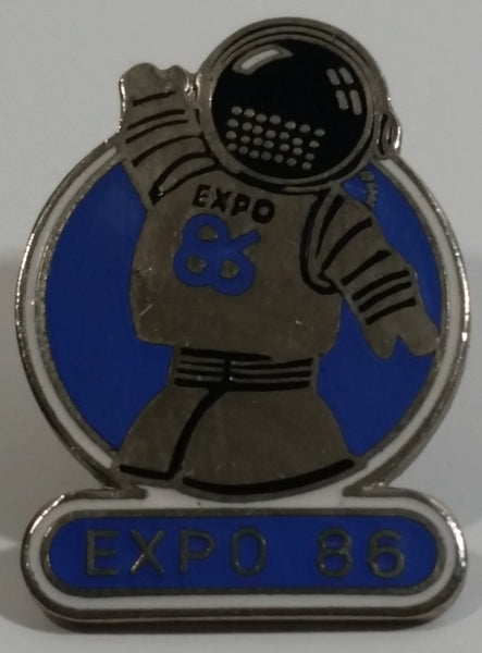 1986 Vancouver Exposition Expo 86 Ernie The Astronaut Enamel Metal Lapel Pin