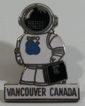 1986 Vancouver Exposition Expo 86 Ernie The Astronaut Carrying Briefcase Enamel Metal Lapel Pin