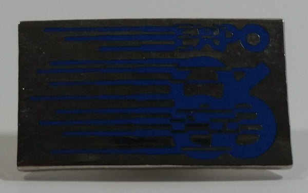 1986 Vancouver Exposition Expo 86 Rectangular Shaped Metal Lapel Pin