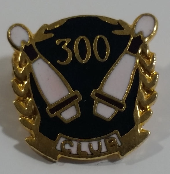 300 Club Bowling Award Enamel Metal Lapel Pin