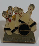 Golden Age Bowlers Bowling Award Enamel Metal Lapel Pin