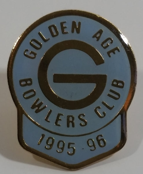 1995-96 Golden Age Bowlers Club Bowling Award Metal Lapel Pin