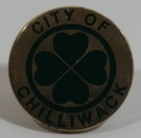 City of Chilliwack, B.C. Canada Round Metal Lapel Pin