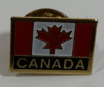 Canada Canadian Flag Shaped Enamel Metal Lapel Pin