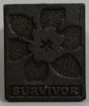 Survivor Metal Lapel Pin