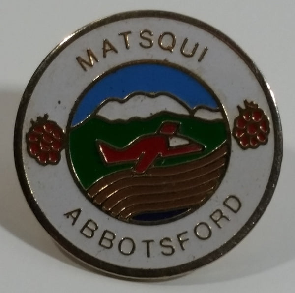 Matsqui Abbotsford Snowbird Airshow Themed Enamel Metal Lapel Pin Souvenir Travel Collectible
