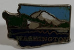 Washington State Shaped Enamel Metal Lapel Pin Souvenir Travel Collectible