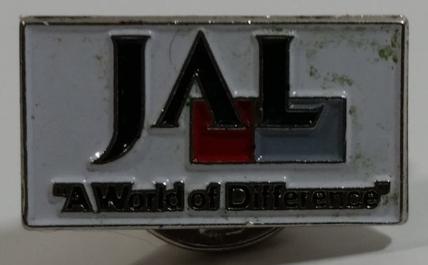 JAL Japan Air Lines A World of Difference Enamel Metal Lapel Pin