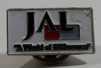 JAL Japan Air Lines A World of Difference Enamel Metal Lapel Pin