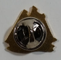 Nova Scotia Canada Sail Boat Shaped Enamel Metal Lapel Pin Souvenir Travel Collectible