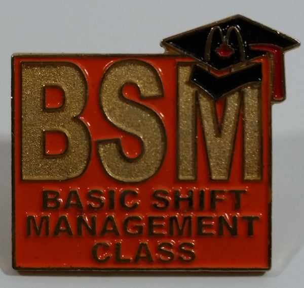 Basic Shift Management Class Enamel Metal Lapel Pin