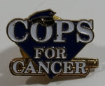 Cops For Cancer Enamel Metal Lapel Pin