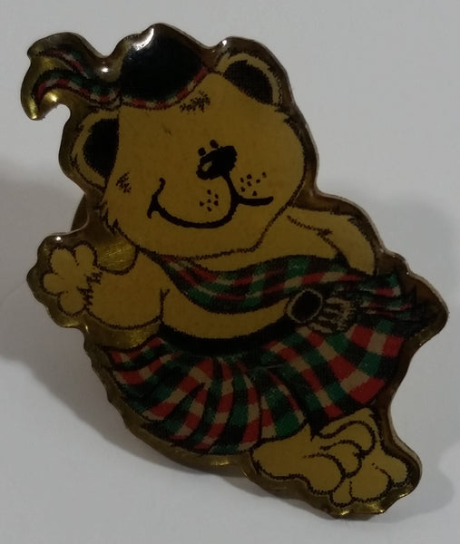 Oktoberfest Style Bear Character Enamel Metal Lapel Pin