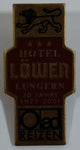 Hotel Lowen Lungern Switzerland 30 Jahre 1971-2001 Olad Reizen Enamel Metal Lapel Pin Souvenir Travel Collectible