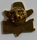 Jackson Hole, Wyoming Cowboy Bandit Themed Enamel Metal Lapel Pin Souvenir Travel Collectible