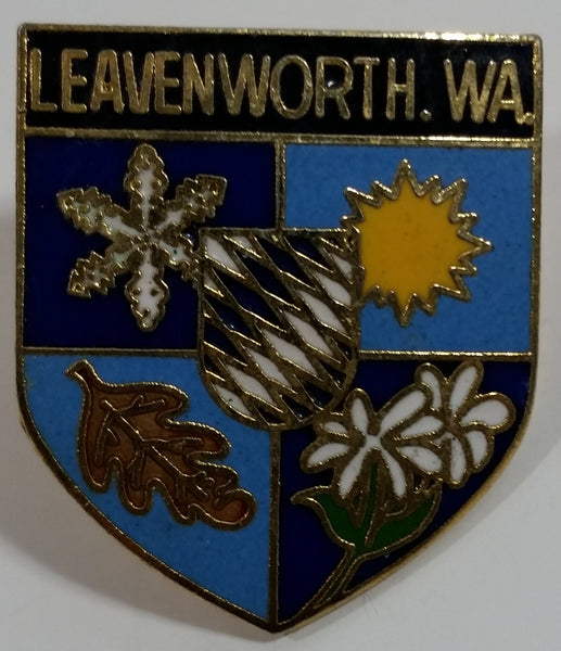 Leavenworth, Washington Enamel Metal Lapel Pin Souvenir Travel Collectible