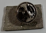North Dakota Bison Themed State Shaped Enamel Metal Lapel Pin Souvenir Travel Collectible