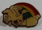 Pegasus in Rainbow Cloud Enamel Metal Lapel Pin