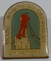 Mount Washington Observatory New Hampshire Enamel Metal Lapel Pin Souvenir Travel Collectible