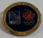 RBC Royal Bank of Canada Olympic Pin Sponsor Oval Shaped Enamel Metal Lapel Pin Souvenir Sports Collectible