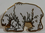Polar Bear Shaped Enamel Metal Lapel Pin