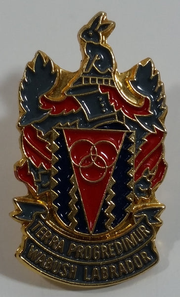 Terra Progredimur Wabush Labrador Enamel Metal Pin Souvenir Travel Collectible