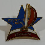 1990 Goodwill Games Seattle '90 Enamel Metal Lapel Pin