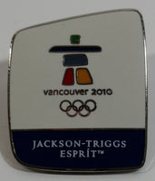 Vancouver 2010 Winter Olympic Games Jackson Triggs Esprit Enamel Metal Lapel Pin