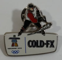 2010 Vancouver Winter Olympics Games Cold FX Ice Hockey Themed Enamel Metal Lapel Pin