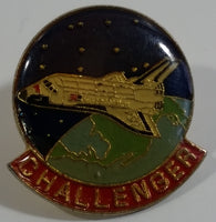 United States NASA Challenger Space Shuttle Enamel Metal Lapel Pin