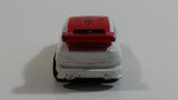 Mega Bloks Streetz Red and White Miniature Plastic Die Cast Toy Car Vehicle