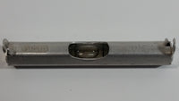 Vintage Stanley Pocket Sized Aluminum Metal Level Tool