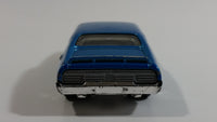 2010 Hot Wheels All Stars '73 Ford Falcon XB Metallic Blue Die Cast Toy Muscle Car Vehicle