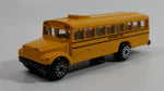 MotorMax 6033 School Bus Yellow Die Cast Toy Car Vehicle