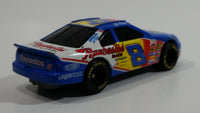 1995 Racing Champions Premier Edition NASCAR #8 Jeff Burton Raybestos Blue and White Die Cast Toy Race Car Vehicle