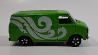Vintage PlayArt Custom Van Green Die Cast Toy Car Vehicle - Made in Hong Kong