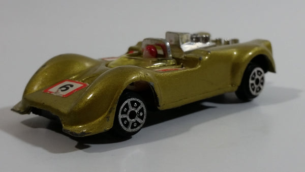 Rare Vintage TinToys Chaparral 2G #6 W.T. 706 Gold Die Cast Toy Race C –  Treasure Valley Antiques & Collectibles
