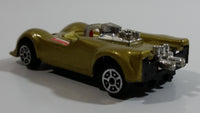 Rare Vintage TinToys Chaparral 2G #6 W.T. 706 Gold Die Cast Toy Race Car Vehicle - Hong Kong