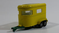 Vintage Lesney Matchbox Superfast No. 43 Pony Trailer Yellow Die Cast Toy Car Vehicle
