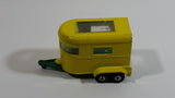 Vintage Lesney Matchbox Superfast No. 43 Pony Trailer Yellow Die Cast Toy Car Vehicle