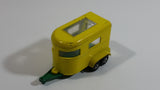 Vintage Lesney Matchbox Superfast No. 43 Pony Trailer Yellow Die Cast Toy Car Vehicle