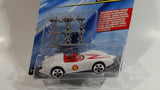 2008 Hot Wheels Speed Racer Movie Mach 5 Jump Jacks White Plastic Die Cast Toy Car Vehicle 5DOT - New in Package Sealed